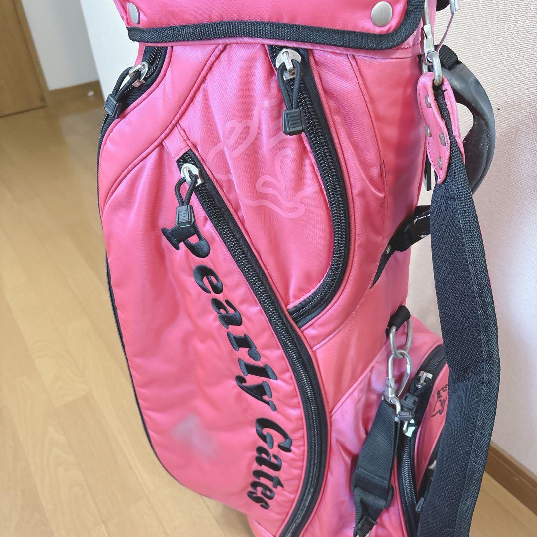 K399 パーリーゲイツ ピンクキャディバッグ