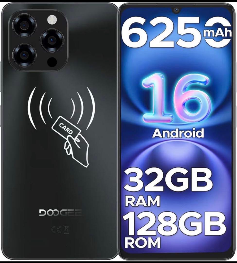 Doogee Note58 スマホ　アンドロイド　Android SIMフリー