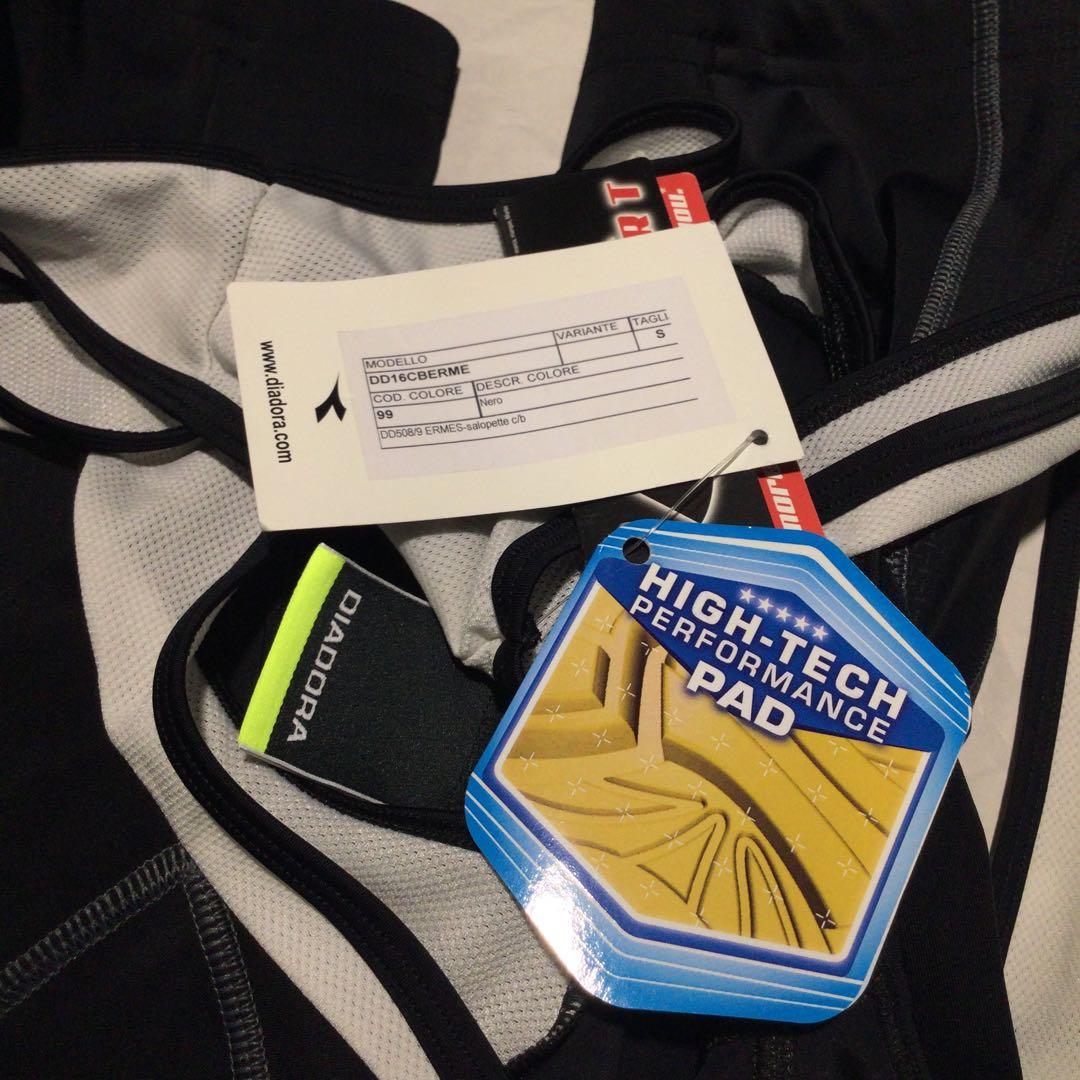 Diadora サイクルジャージ+ビブショーツセットSサイズ