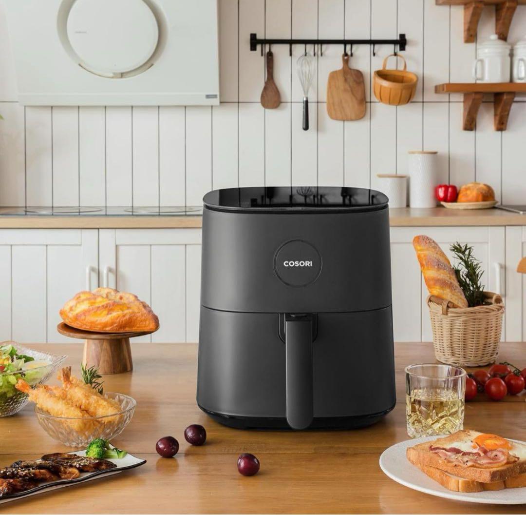 【新品未開封】COSORI エアフライヤー ノンフライヤー 4.7L大容量【黒】