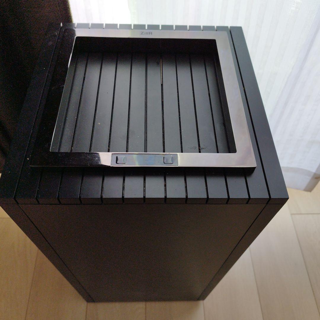 【特価】ZitA SQUARE ブラック ゴミ箱 さくらドーム【ジャンク品】