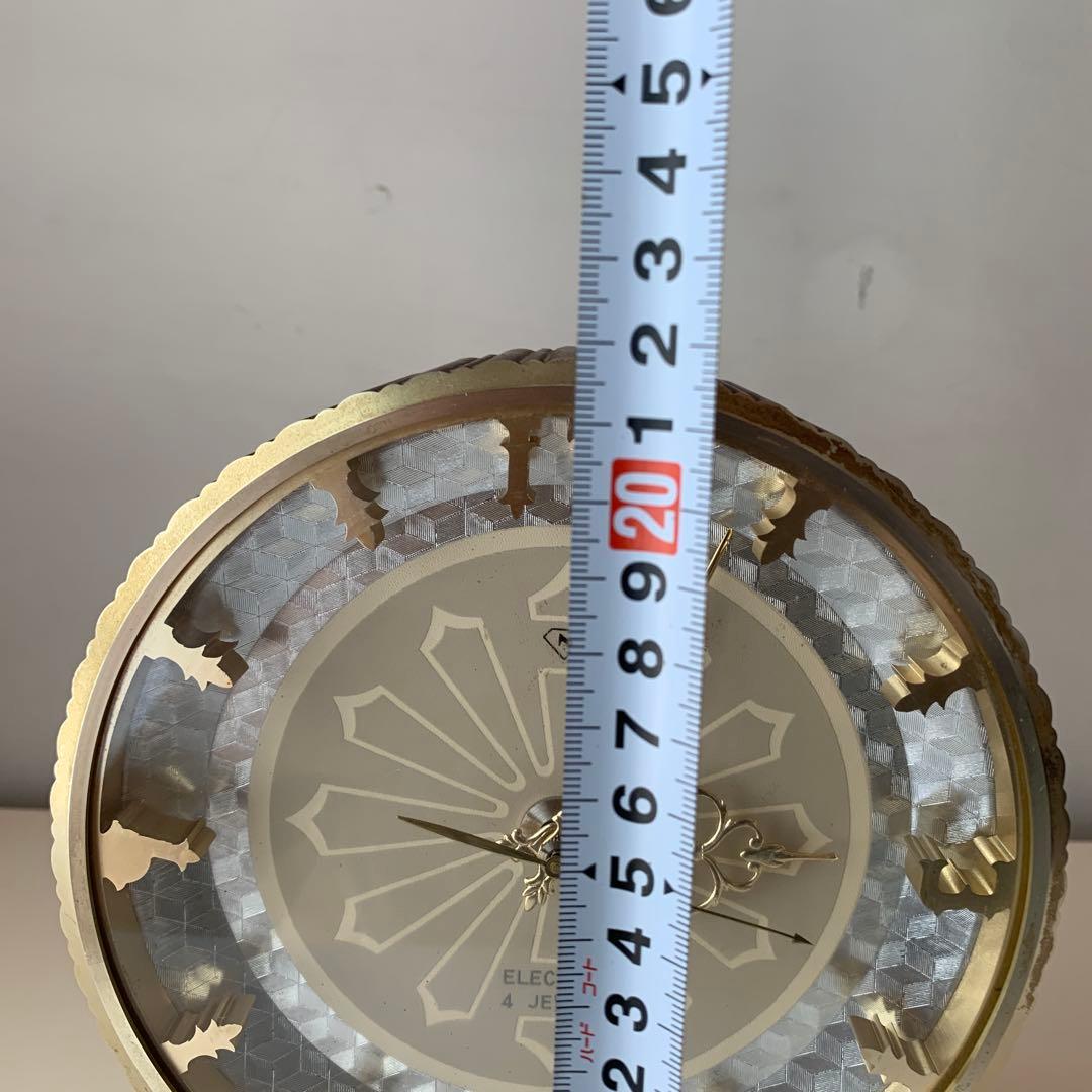 置き時計 電池式 昭和 レトロ アンティーク