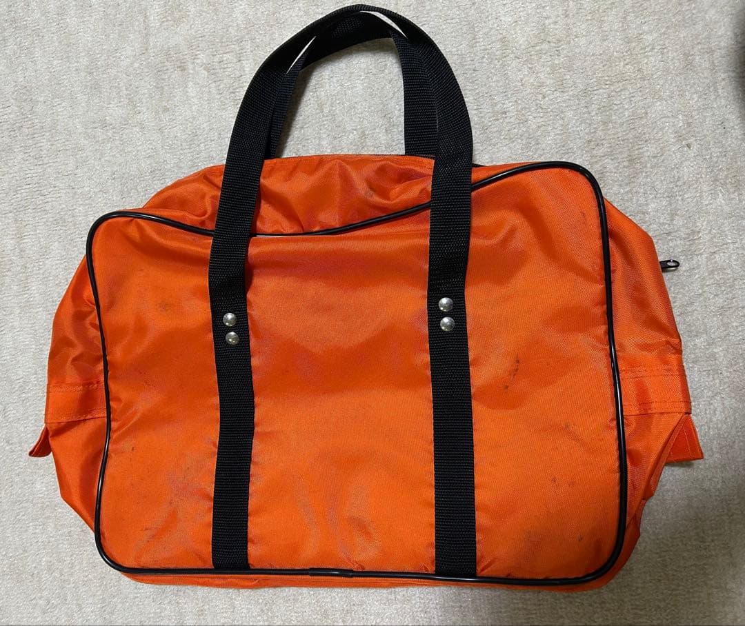 旧型ワッペ　スクバ　ワールドペガサス　オレンジ