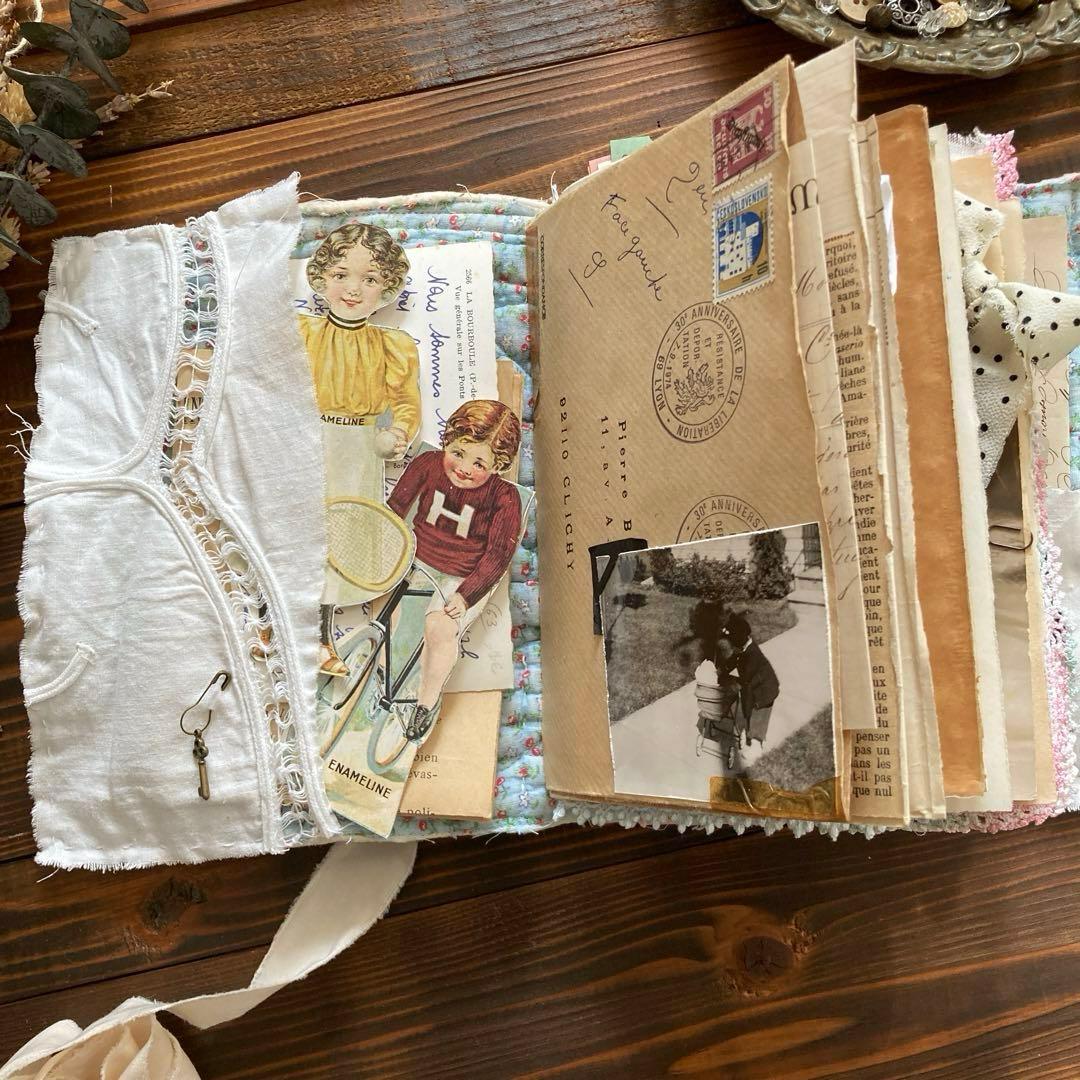 junkjournal ジャンクジャーナル雑記帳　エフェメラセット