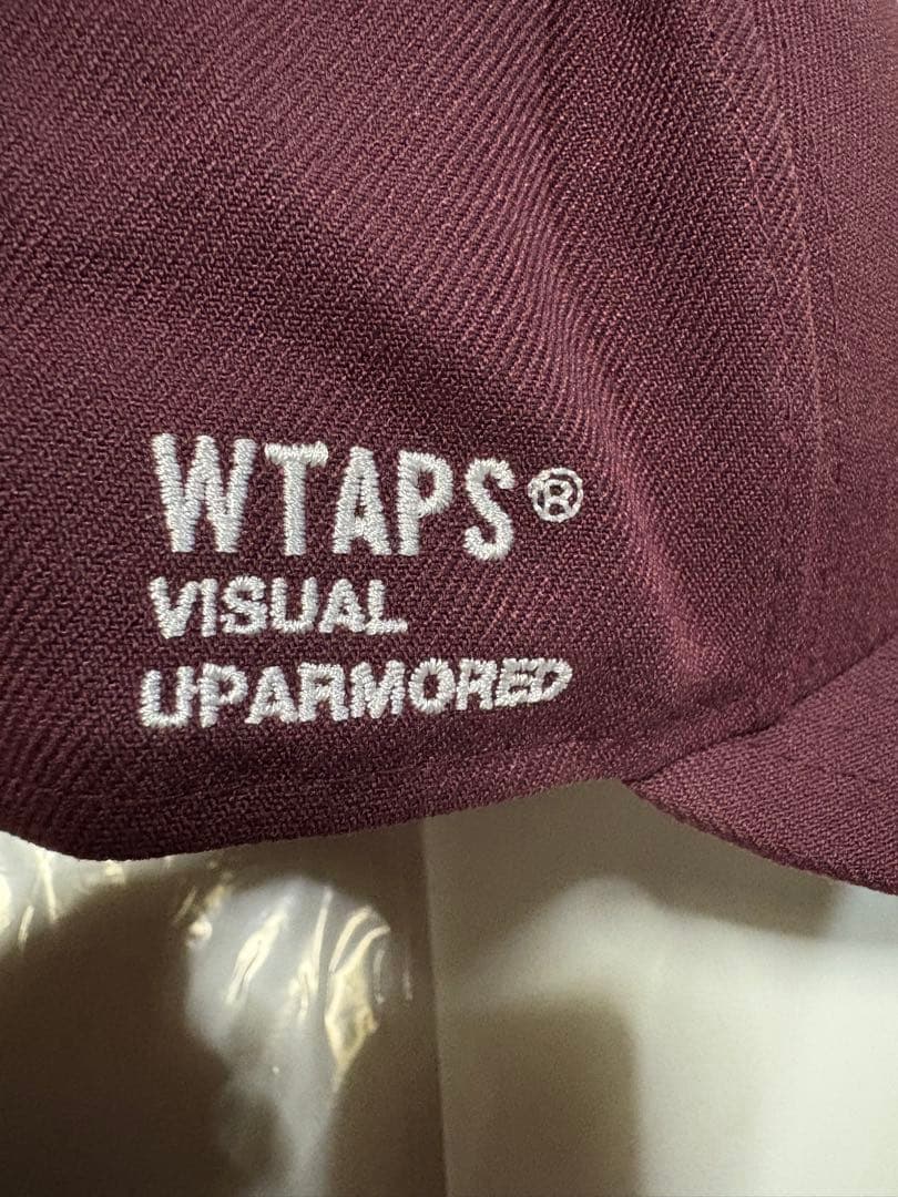 WTAPS ベースボールキャップ バーガンディ サイズX 03
