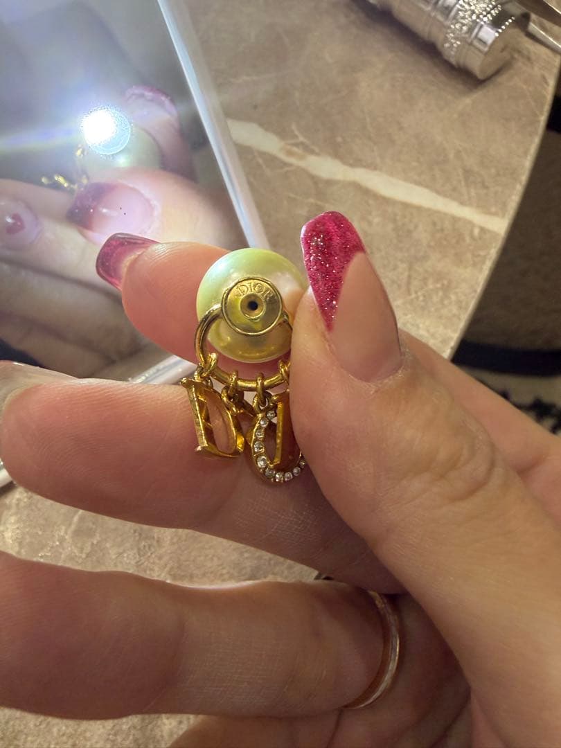 【正規品】Dior パールピアス