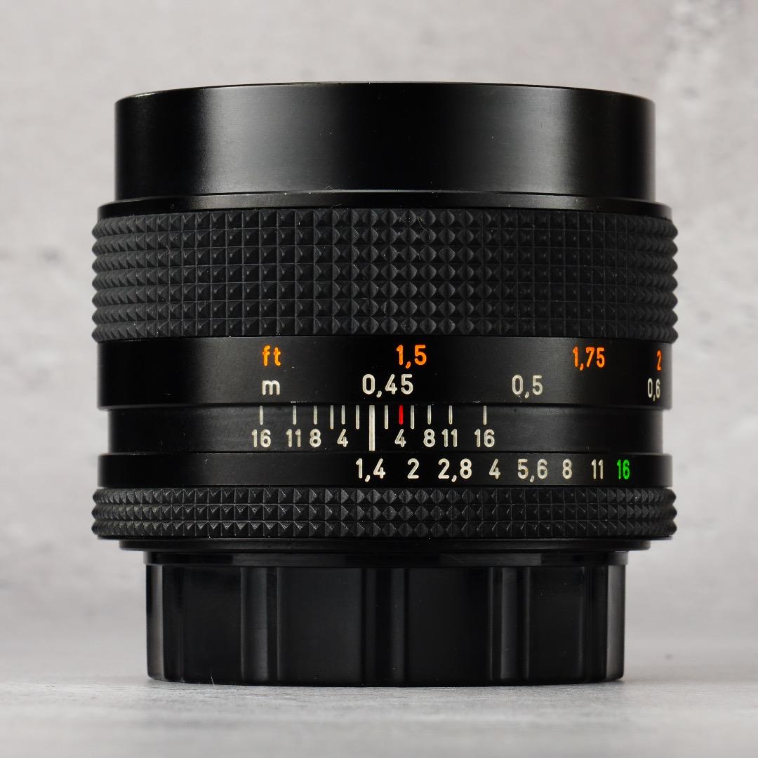 アダプターCarl Zeiss Planar 50mm F1.4 MMJ 762