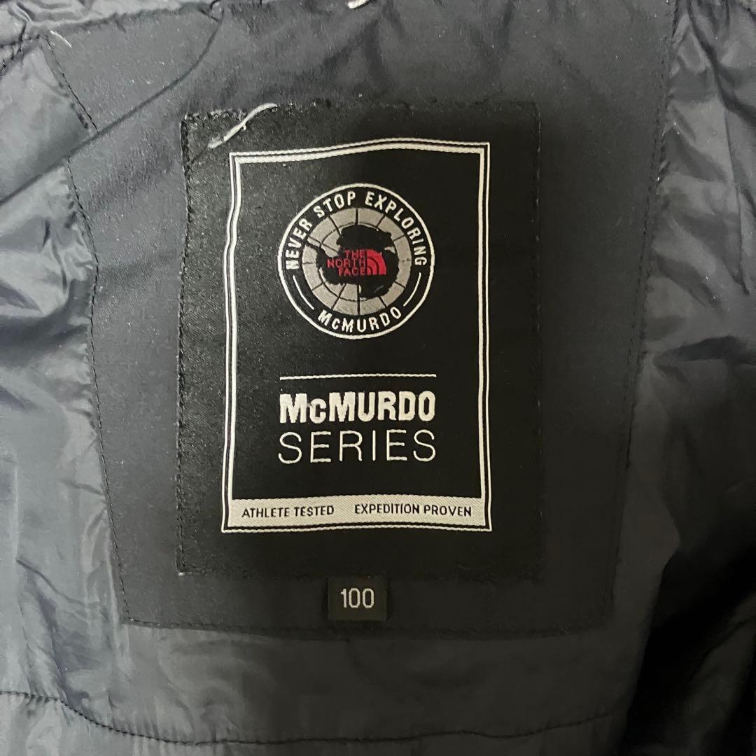 メ*8様 希少ノースフェイス ブラック ダウン　マクマード　HYVENT L