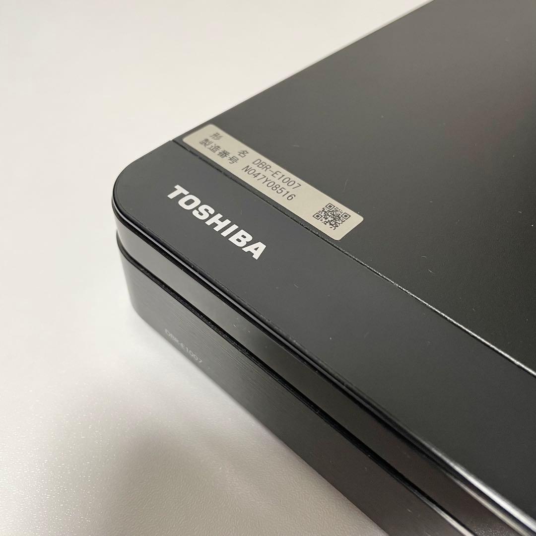 【美品】東芝 ブルーレイレコーダー DBR-E1007 17年製　REGZA