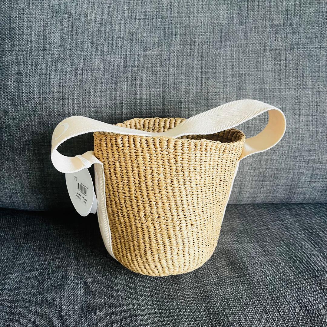 CHLOE クロエ キッズ ロゴ バスケットかごバッグ