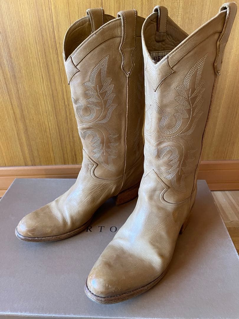 SARTORE ウエスタンブーツ 39 DEUXIEME CLASSE