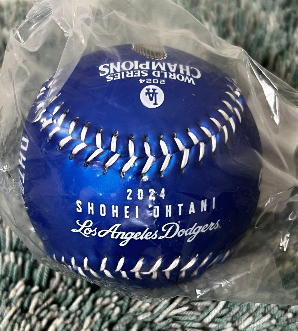 大谷翔平 2024年MVP50/50 限定 記念ボール ドジャース 正規品