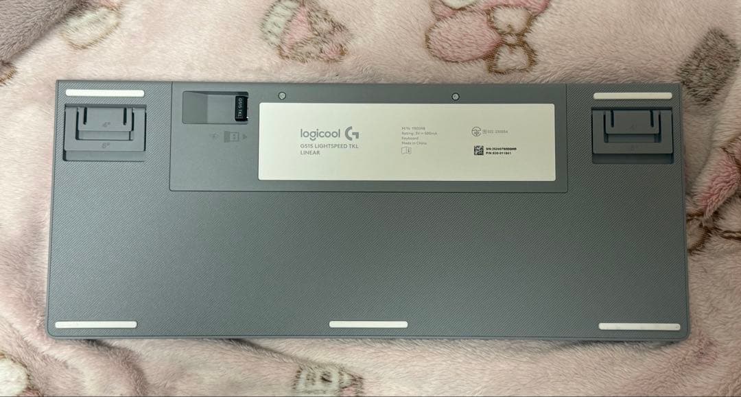 Logicool G515 lightspeed TKL リニアホワイト