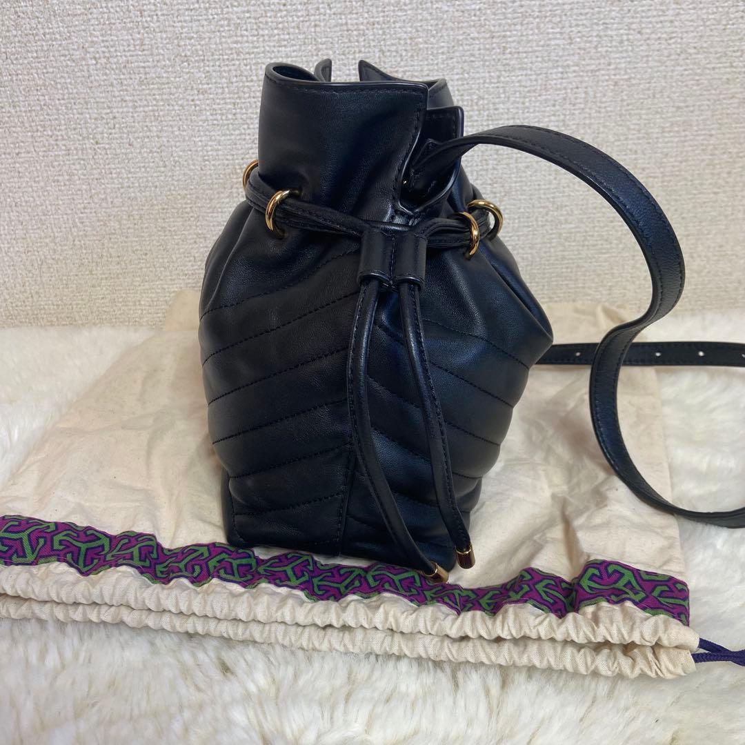 ✨️美品✨️ Tory Burch 2way ゴールド金具 キルティング 巾着