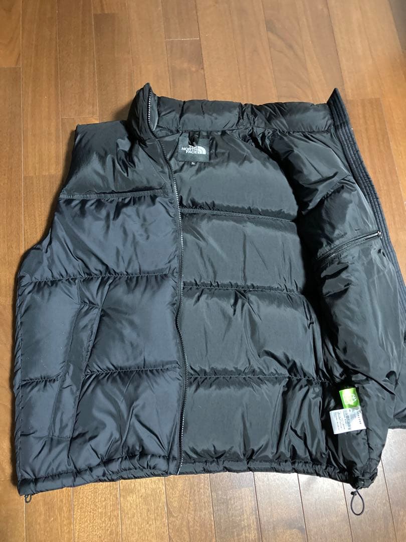 THE NORTH FACE ヌプシ　ブラック NUPTSE VEST
