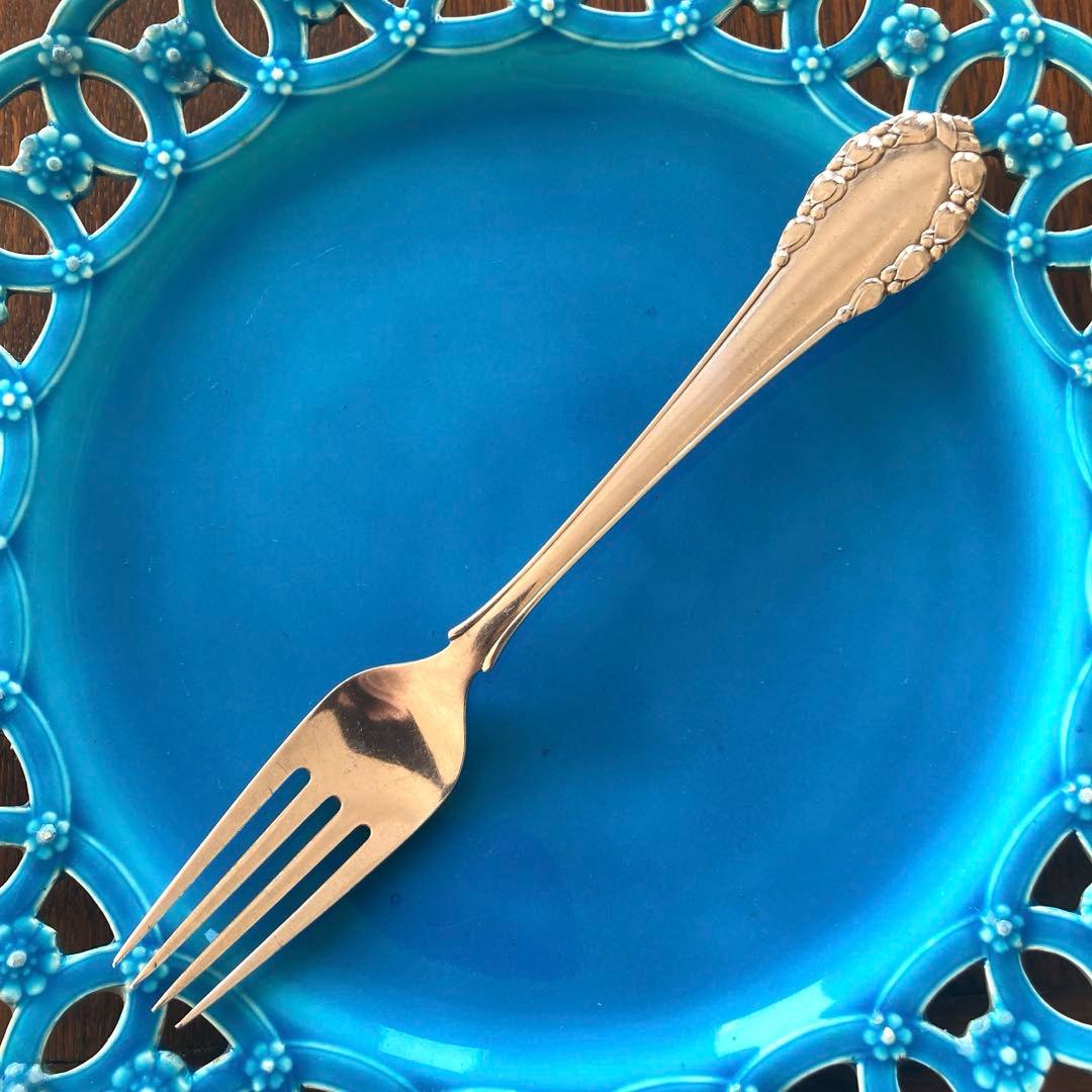ジョージジェンセン　シルバー　サラダフォーク