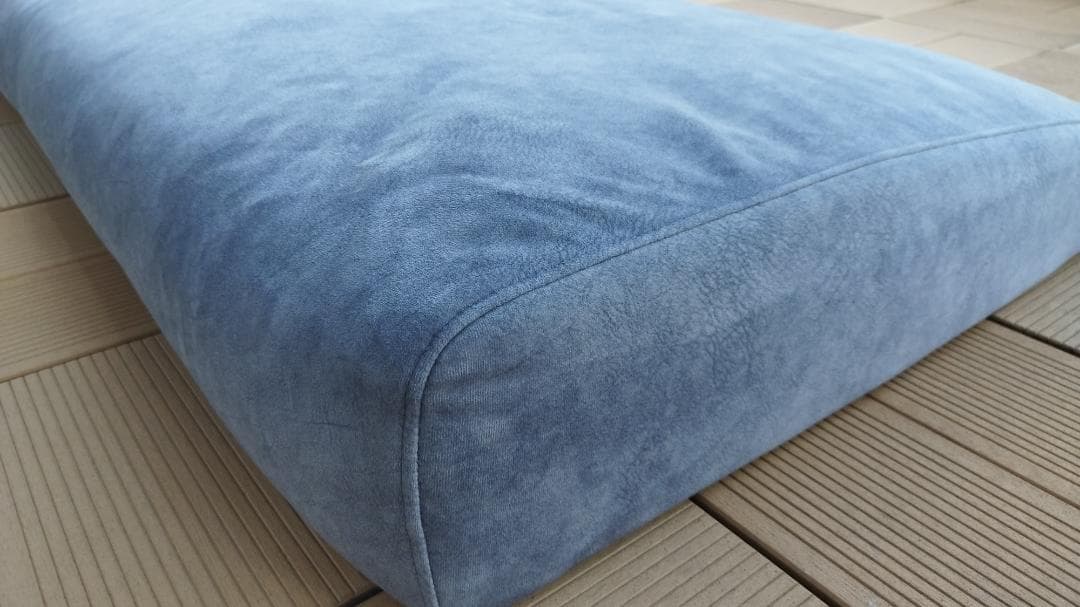 【美品】ナガノインテリア　friendly!!　座クッション 　グレーAF832