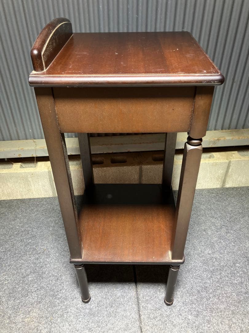 maruni マルニ　アンティーク電話台、花台　中古　美品