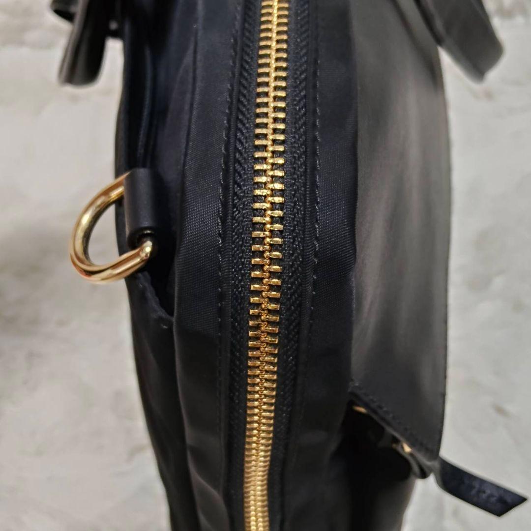トゥミ ブリーフケース ビジネスレザー ナイロン ブラック 極美品