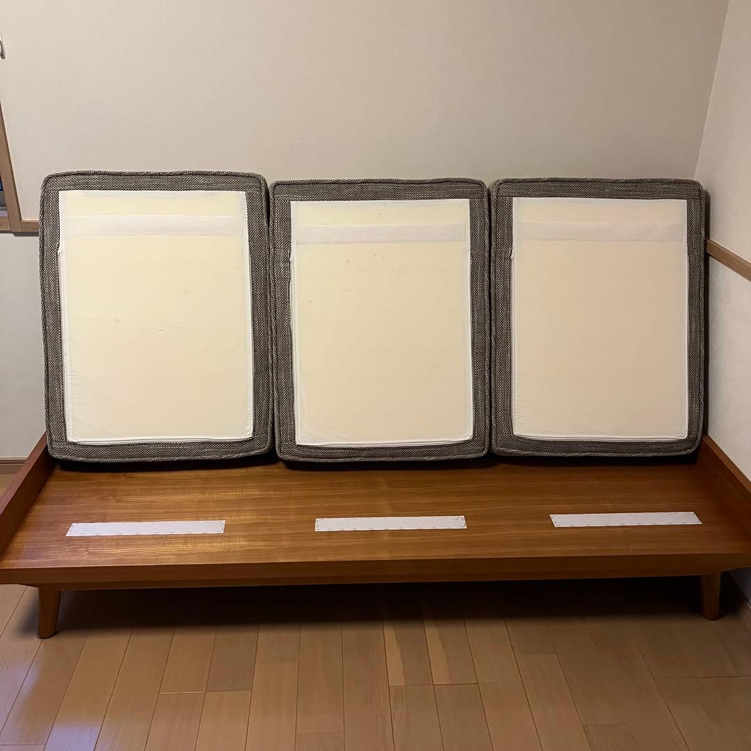 【よっちゃん】【unico（ウニコ）】ALBERO 3シーターソファ