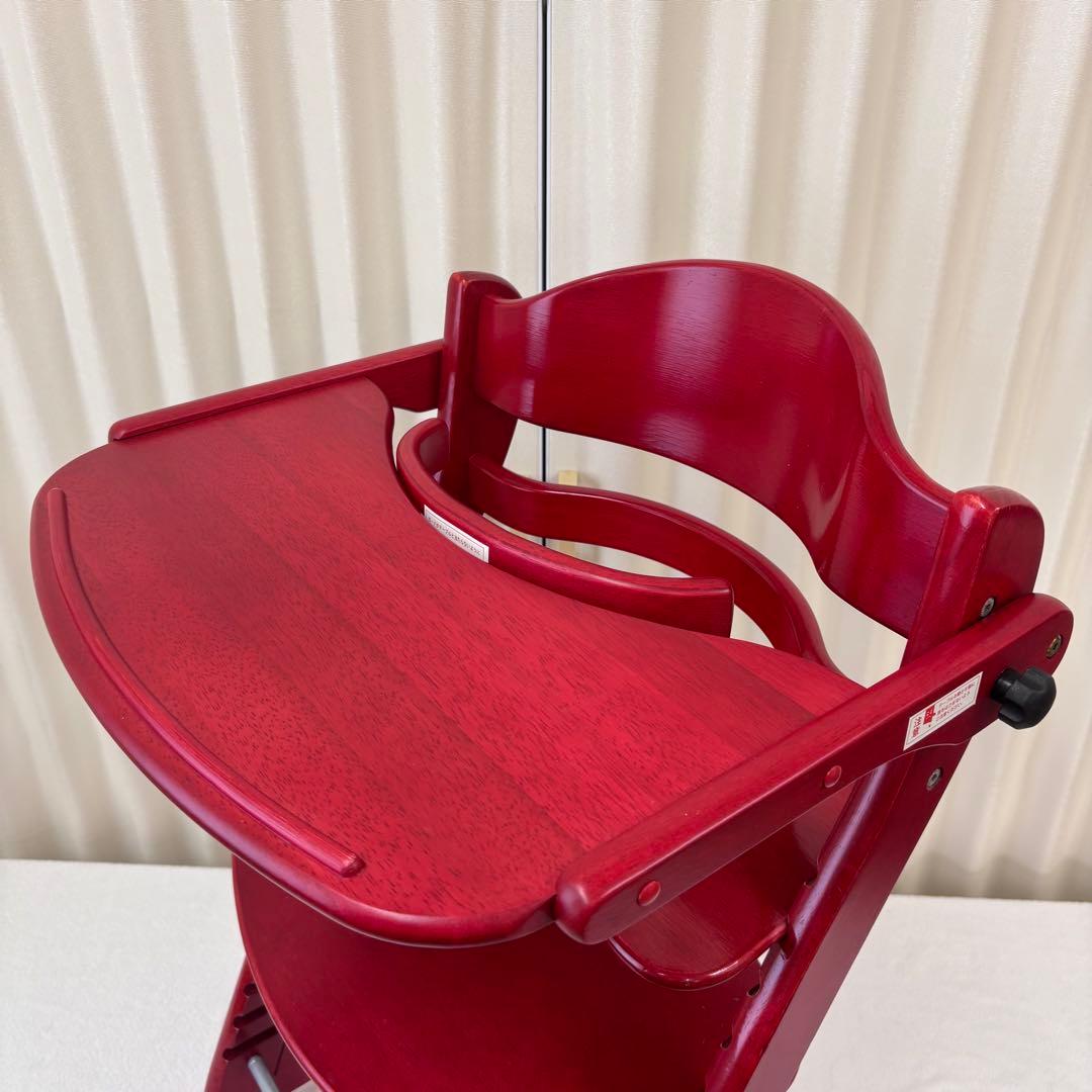 ☆除菌清掃済☆　☆綺麗☆　大和屋　すくすくチェア　イーネヌ　テーブル＆ガード付