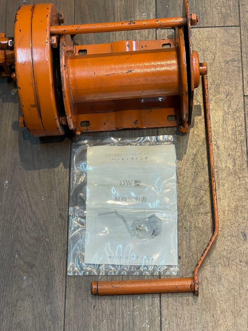 1000kg 用　手動ウインチ　DW1000