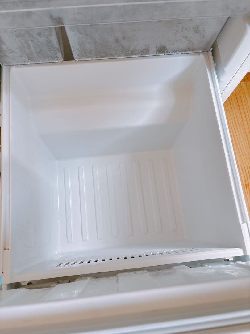 値下げ！e angle 冷蔵庫　冷凍庫　2ドア　右開き　ホワイト