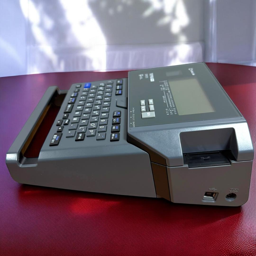 ☆美品 キングジム テプラ PRO SR970 ソリッドグレー ラベルライター