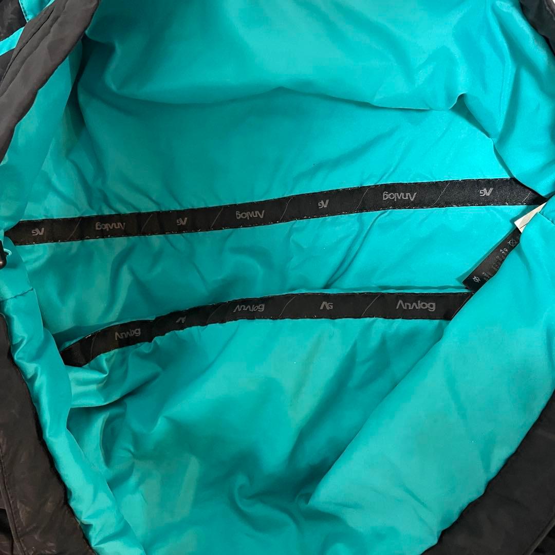 Burtonバートンスキーウェアスノーボードジャケットパーカーハーフジップ黒希少