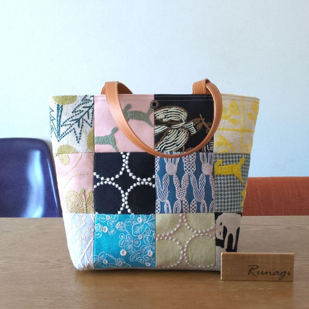 パッチワークハンドバッグ＊ミナペルホネン