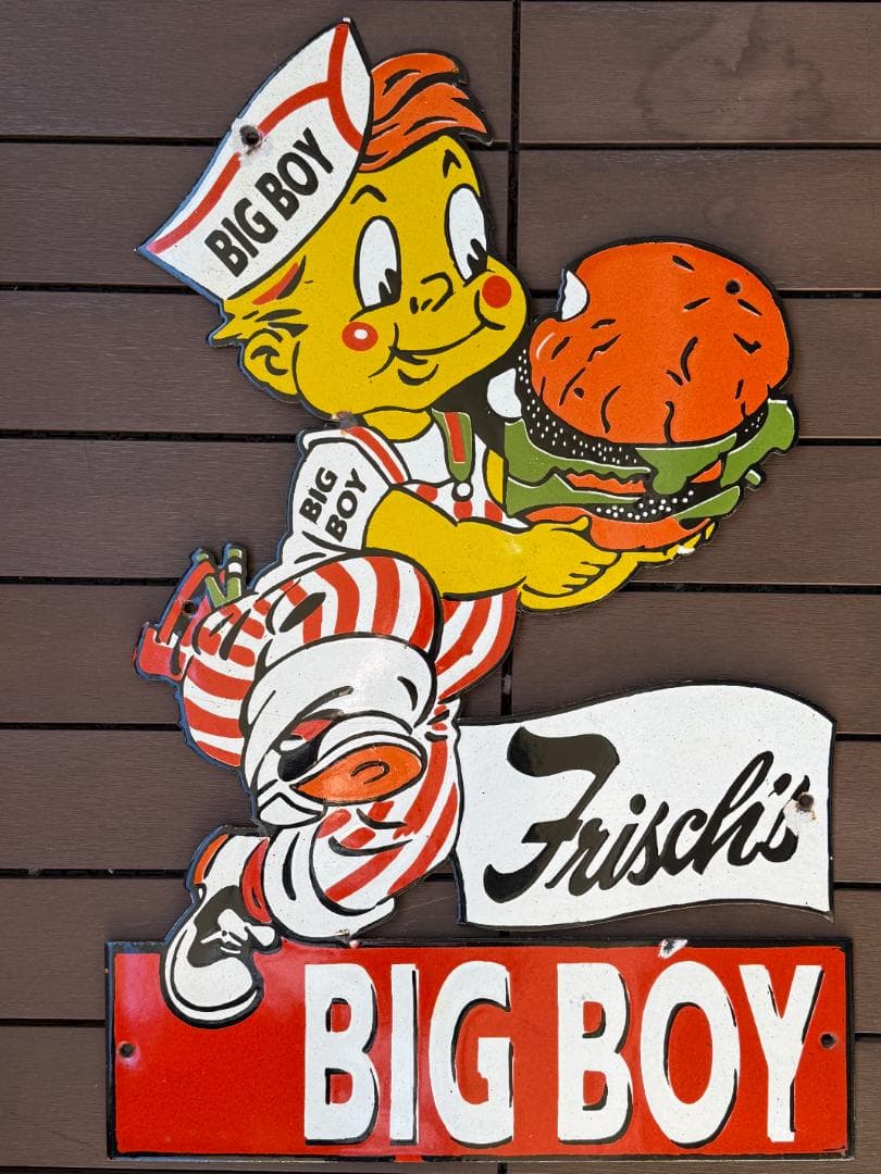 ビッグボーイ BIG BOY 看板 76cm ガレージ 世田谷ベース