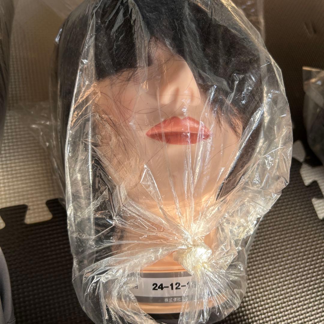 美容師実技試験用ウィッグ　三矢24-12-13他　12月16日以降価格上がります