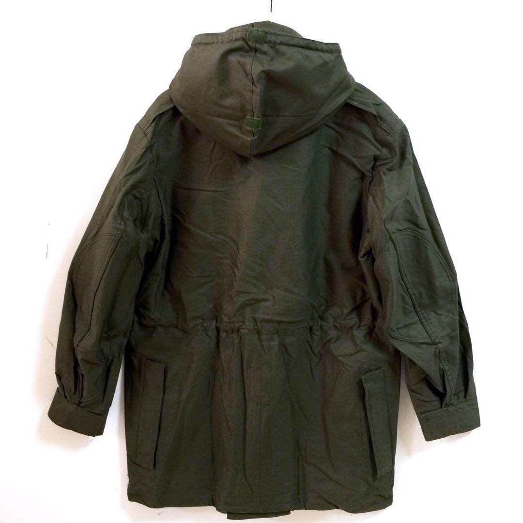 80s デッドストック　ベルギー軍　M-64 フーデッド　フィールドジャケット