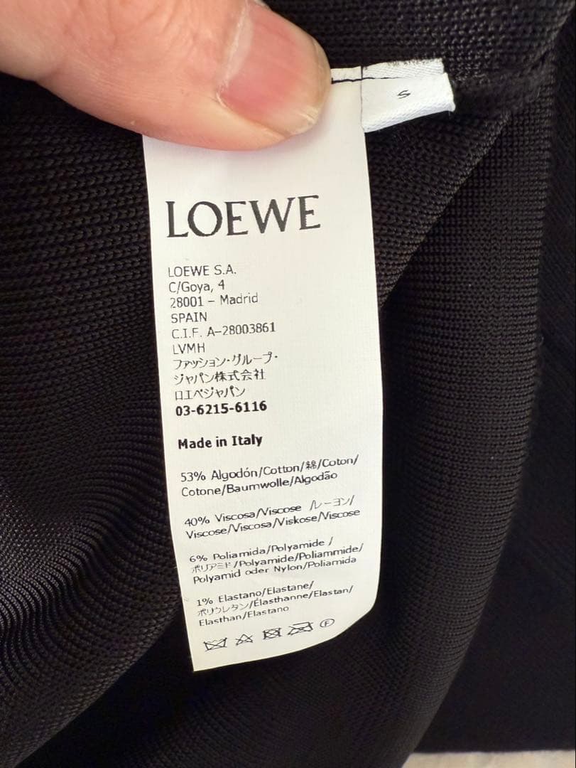 LOEWE アナグラム スウェット