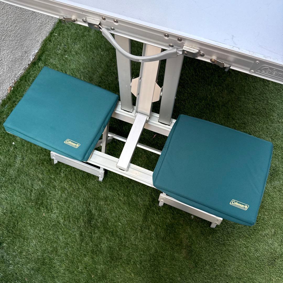 【専用】コールマン　ファミリーベンチ　パラソル付き