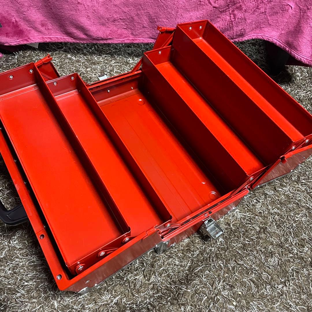 TONE トネ 工具箱 レッド BX331 美品