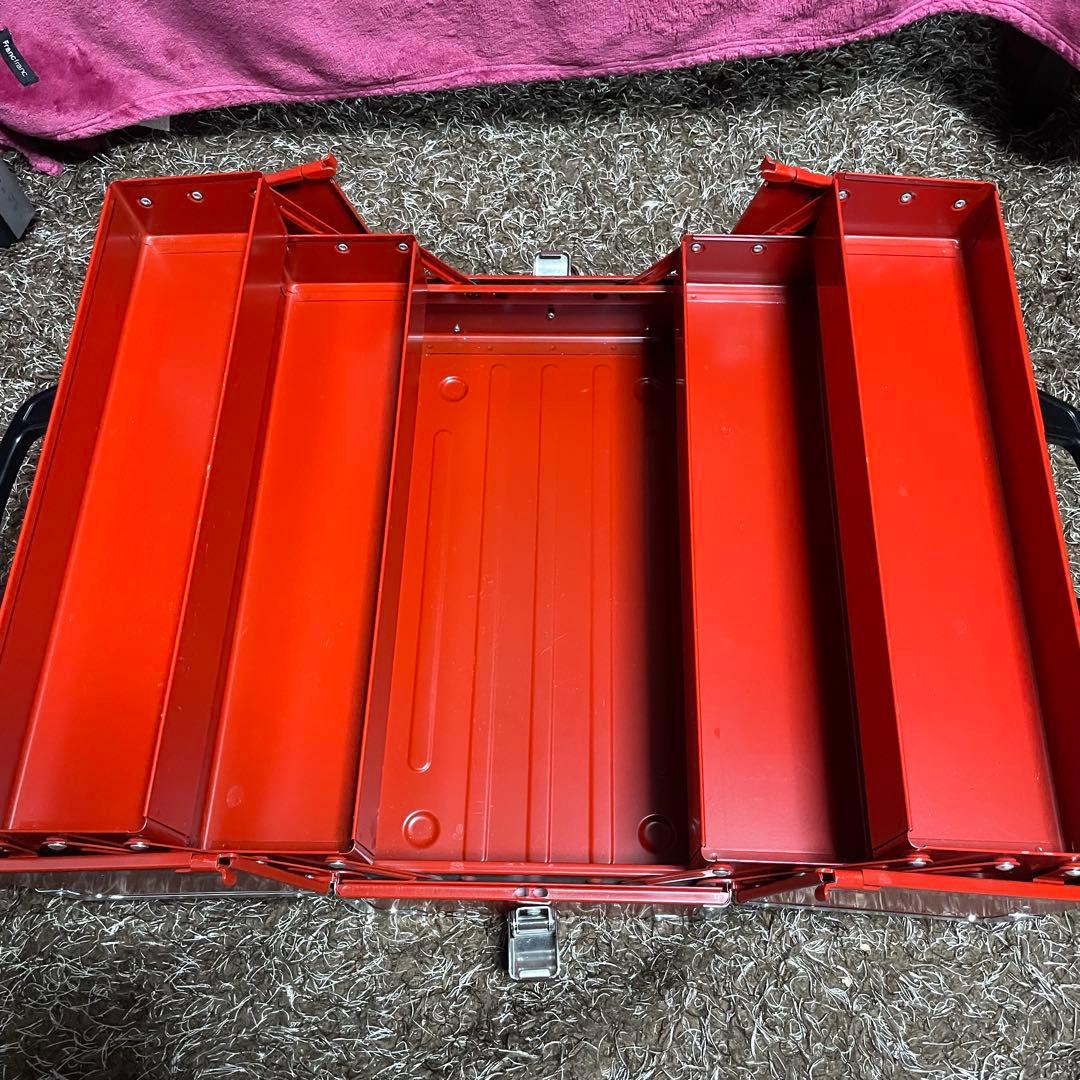 TONE トネ 工具箱 レッド BX331 美品
