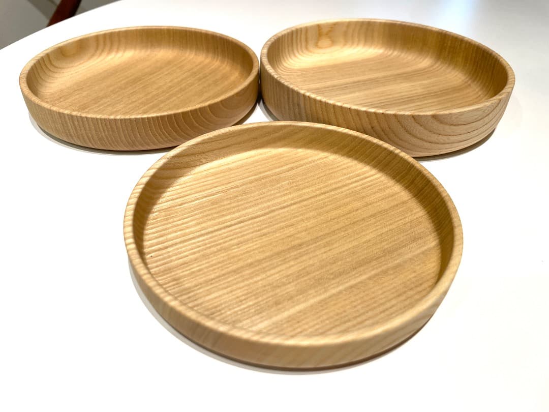 美品】VIVAHDE 山のうつわ DISH　ナチュラルB