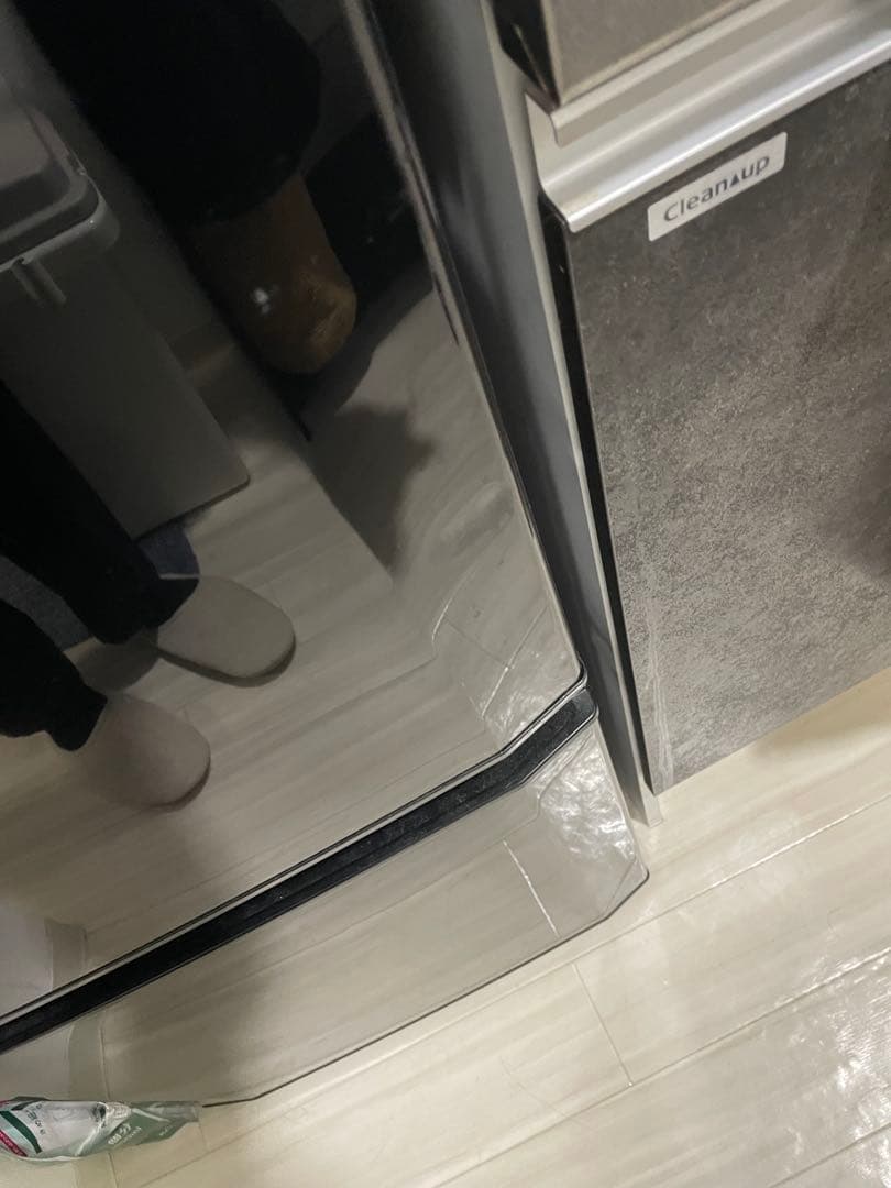 【12/13頃発送限定】三菱ノンフロン冷凍冷蔵庫　ブラック