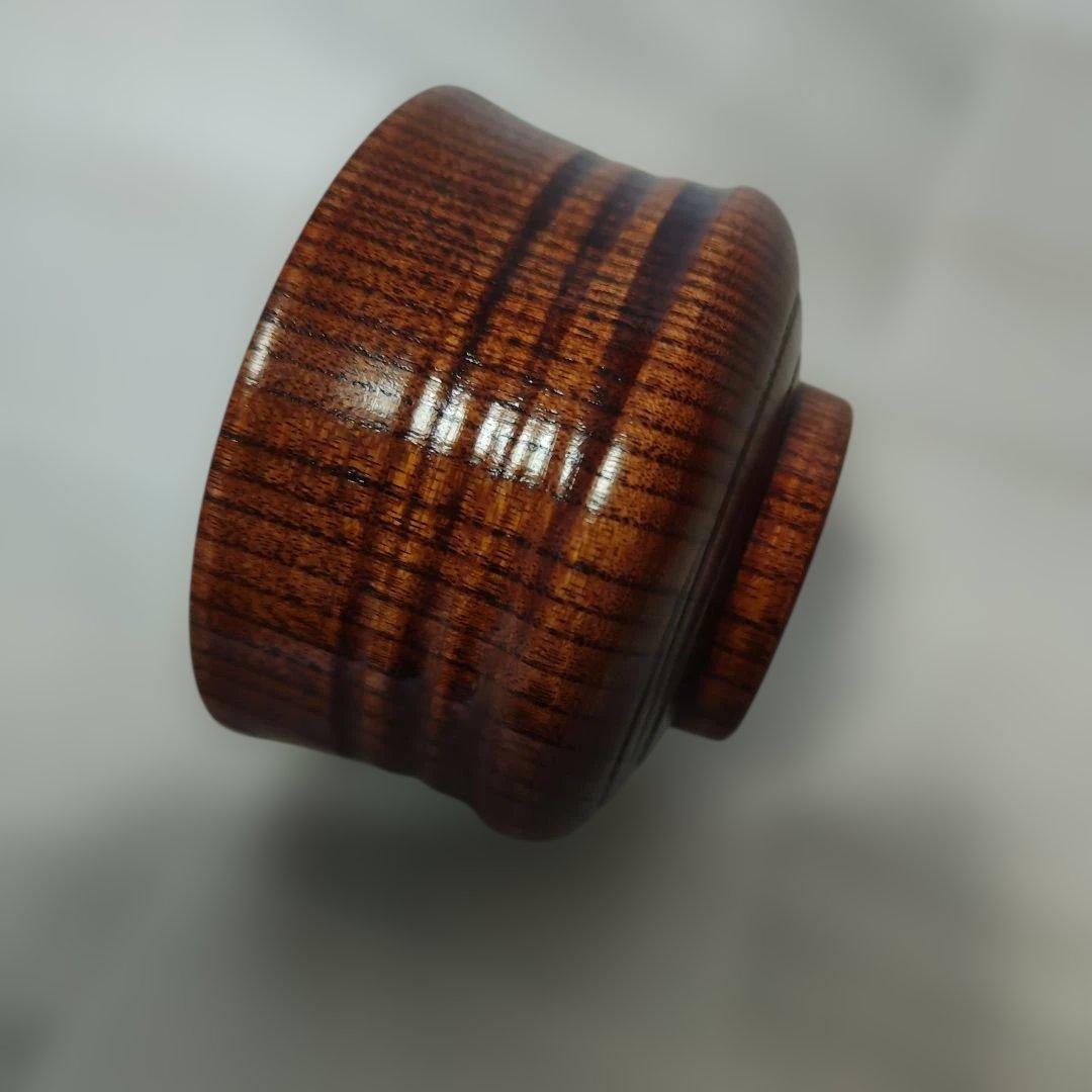 【新品未使用】抹茶碗　漆塗り　木製