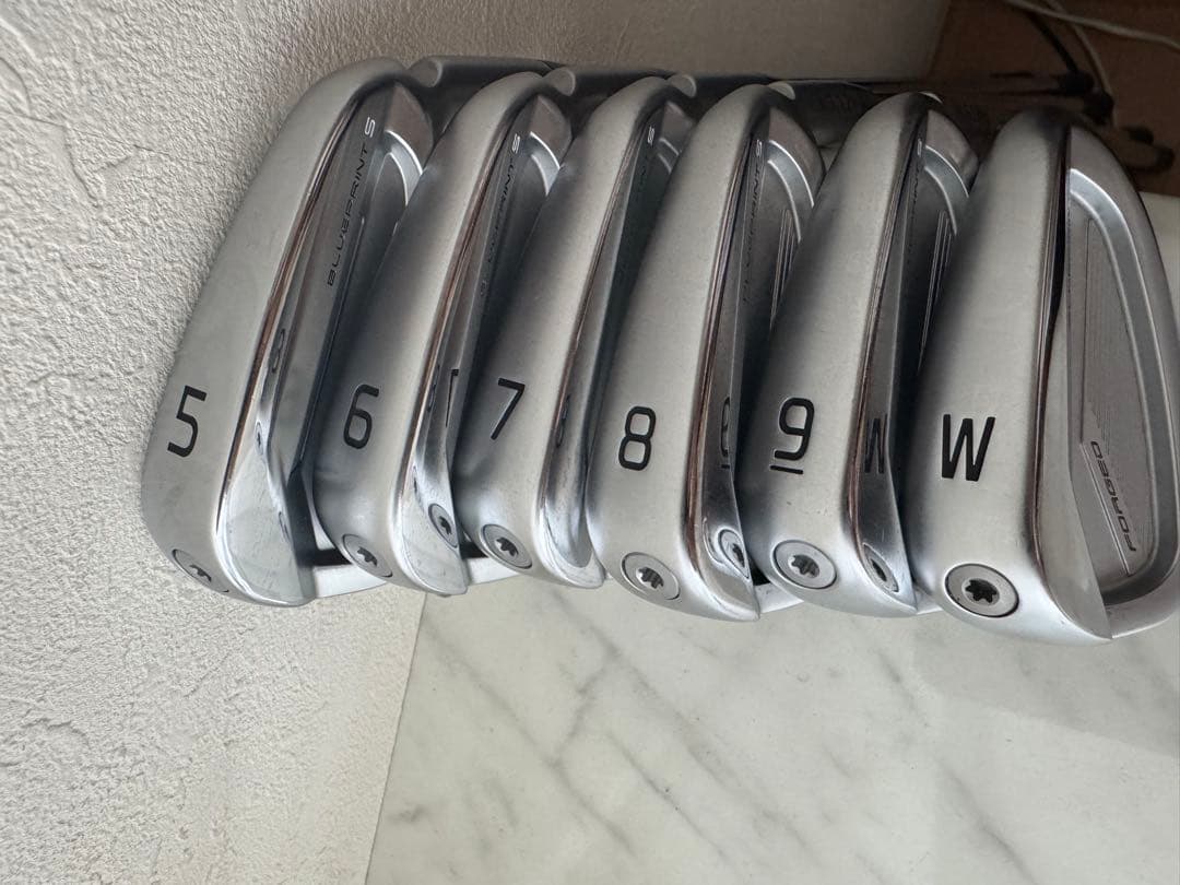 日曜割【超美品】PINGピンブループリントSアイアン6本5-W)modus115
