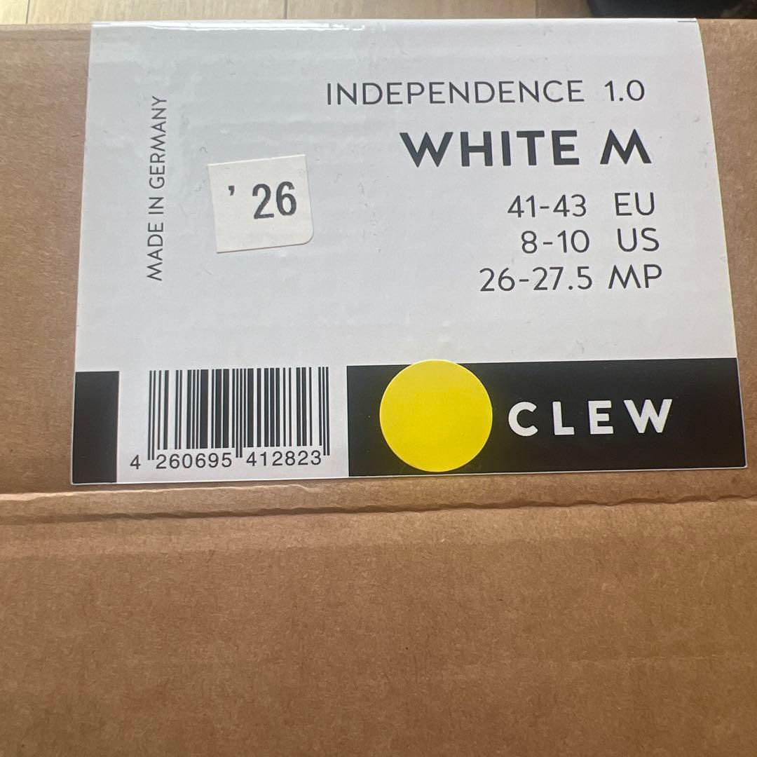 CLEW クルー Independence インデペンデンス ホワイト M
