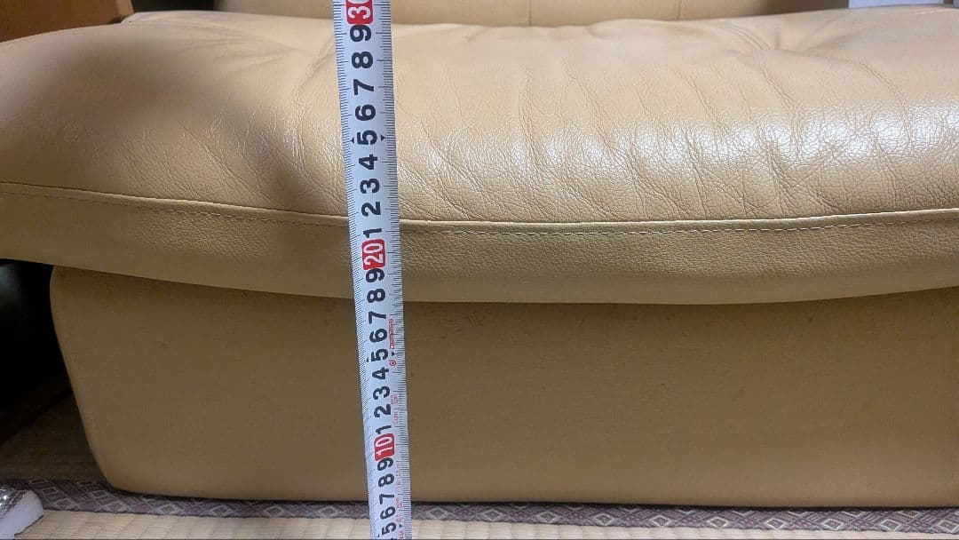 1人掛けソファ　レザー