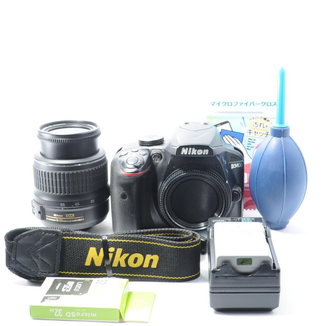 家族との思い出を綺麗に❗️Nikon D3400✨スマホ転送 届いてすぐに使える