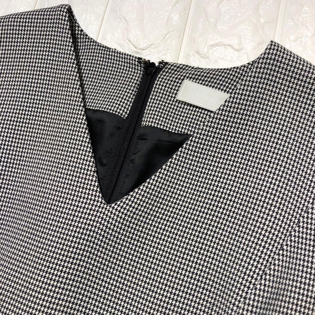 CELFORDセルフォードツイストデザインワンピースVネック34