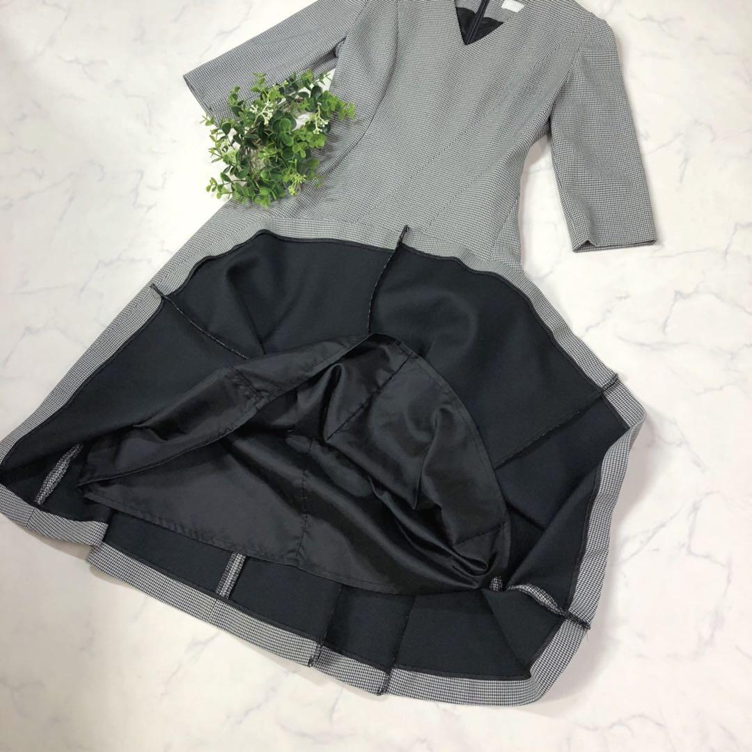 CELFORDセルフォードツイストデザインワンピースVネック34