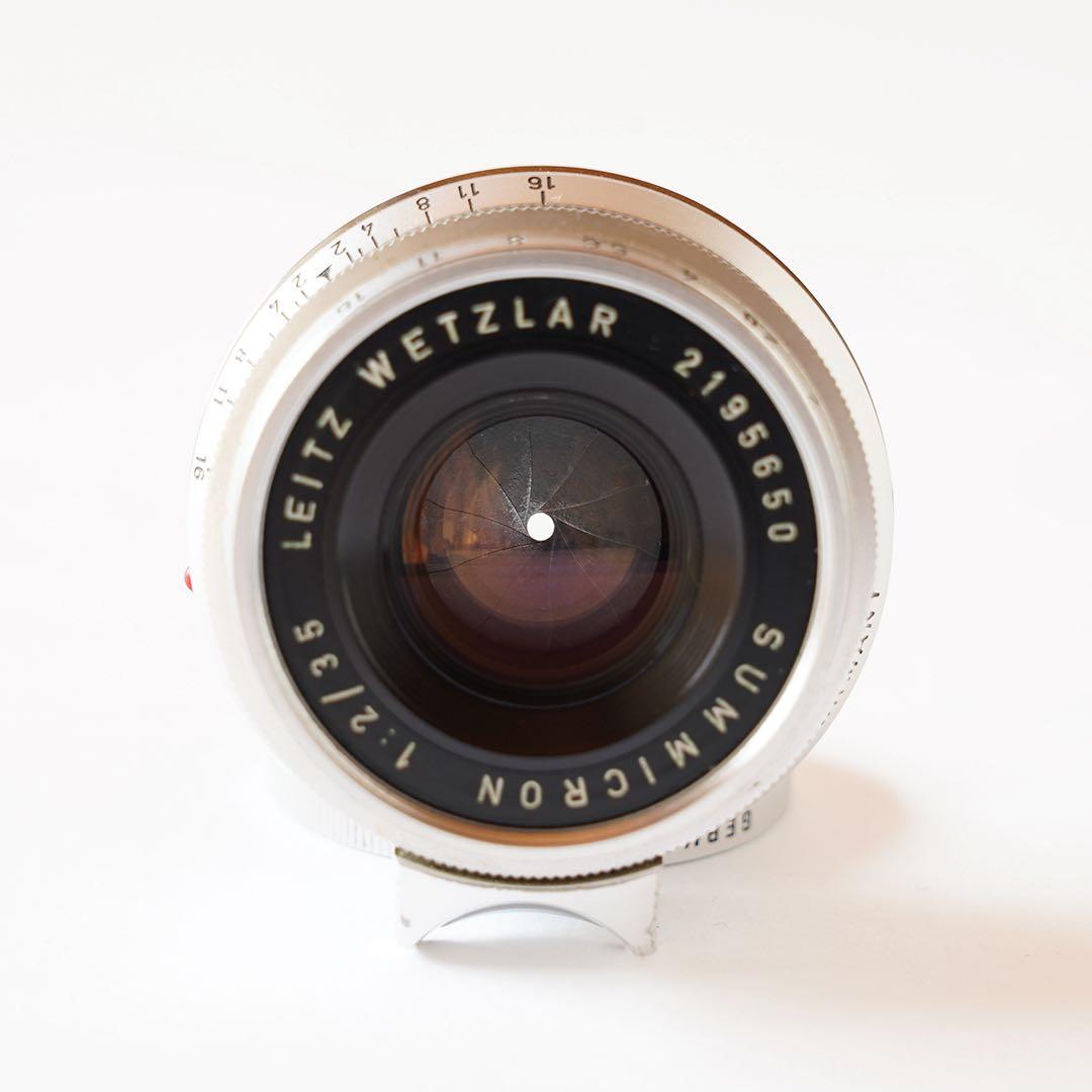 Leica Summicron 35mm f2 8枚玉ドイツ製Mマウントおまけ付