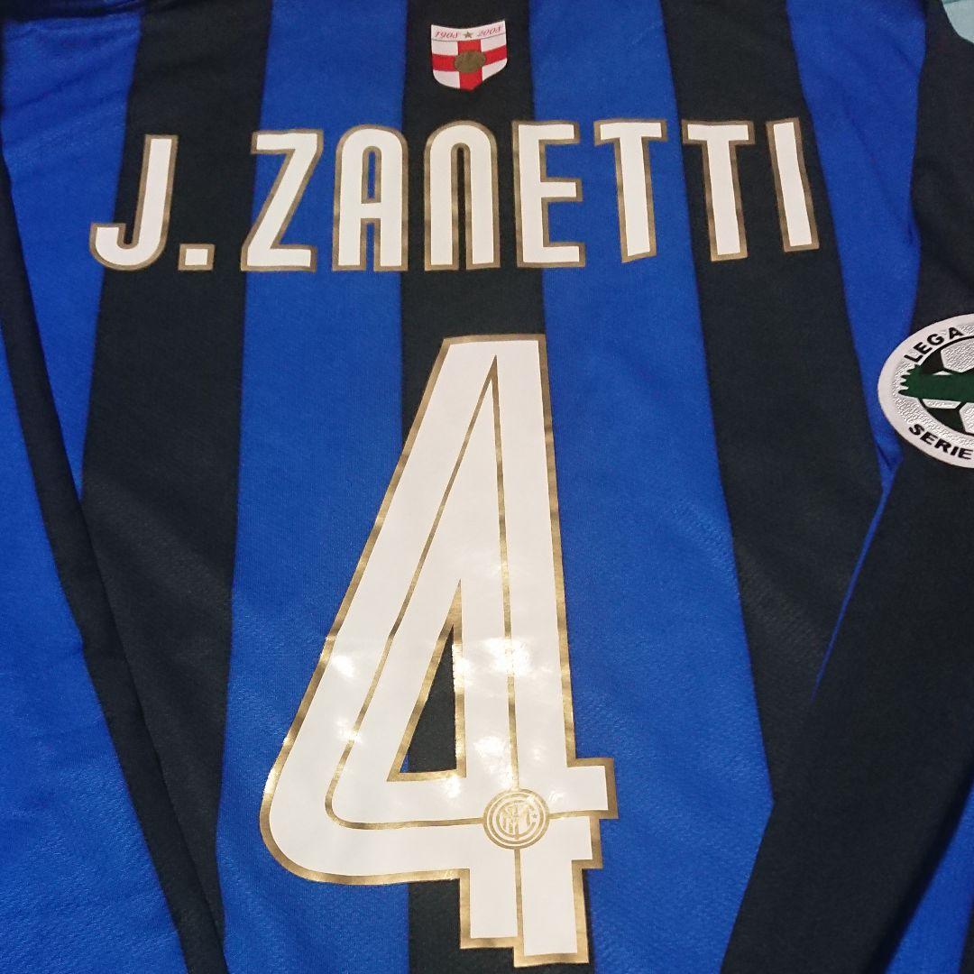 『新品・長袖・インテル100周年記念』ハビエル・サネッティ