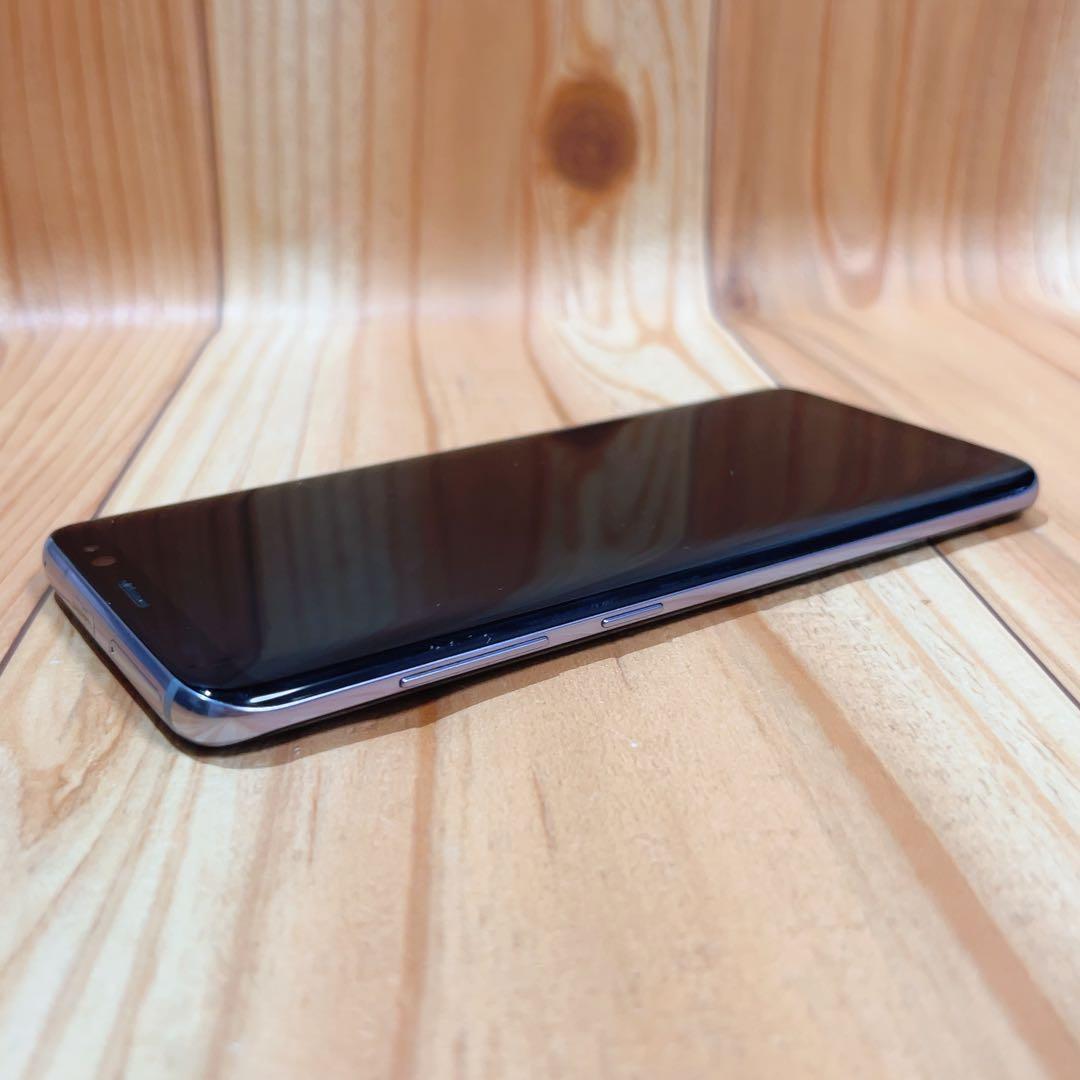 SIMフリー 本体 Galaxy S8 64 GB 109G3 オーキッドグレー