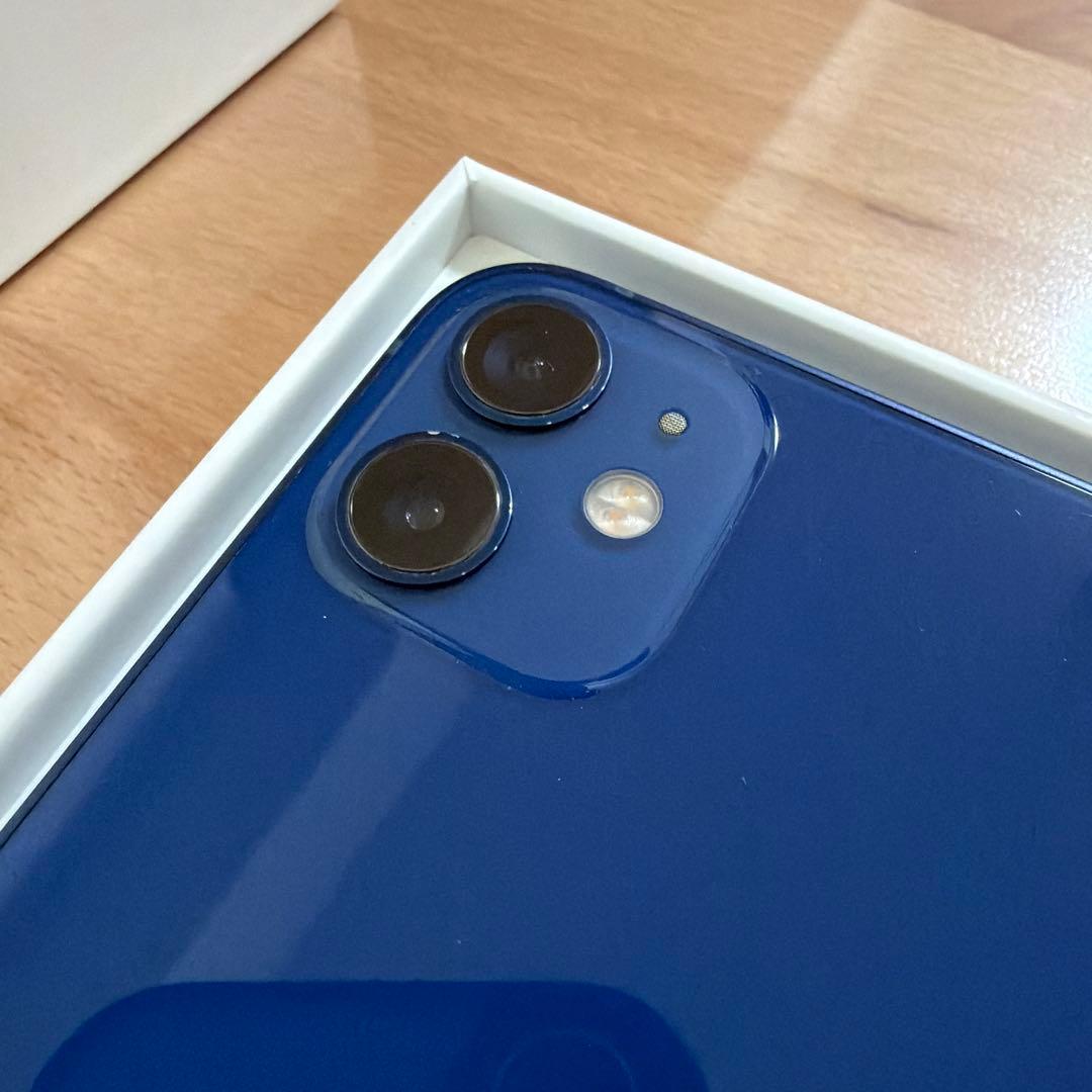 Apple iPhone12mini 本体 青 128GB 箱simフリー